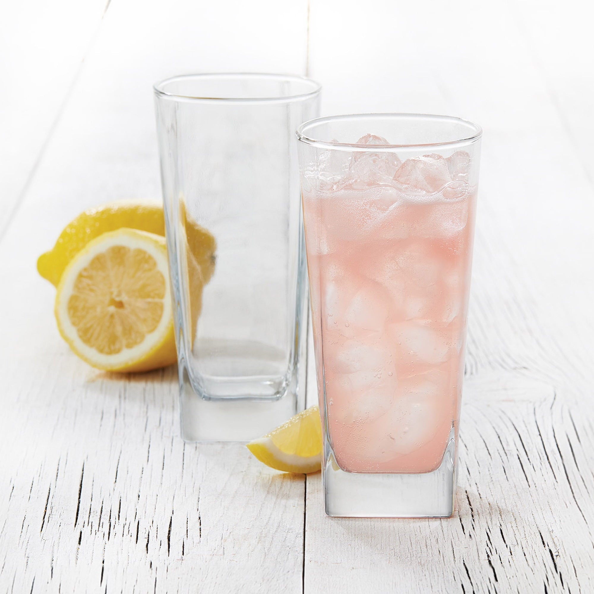Better Homes & Gardens Hollis Beverage Glass Set, 14.4 oz, 8-Piece