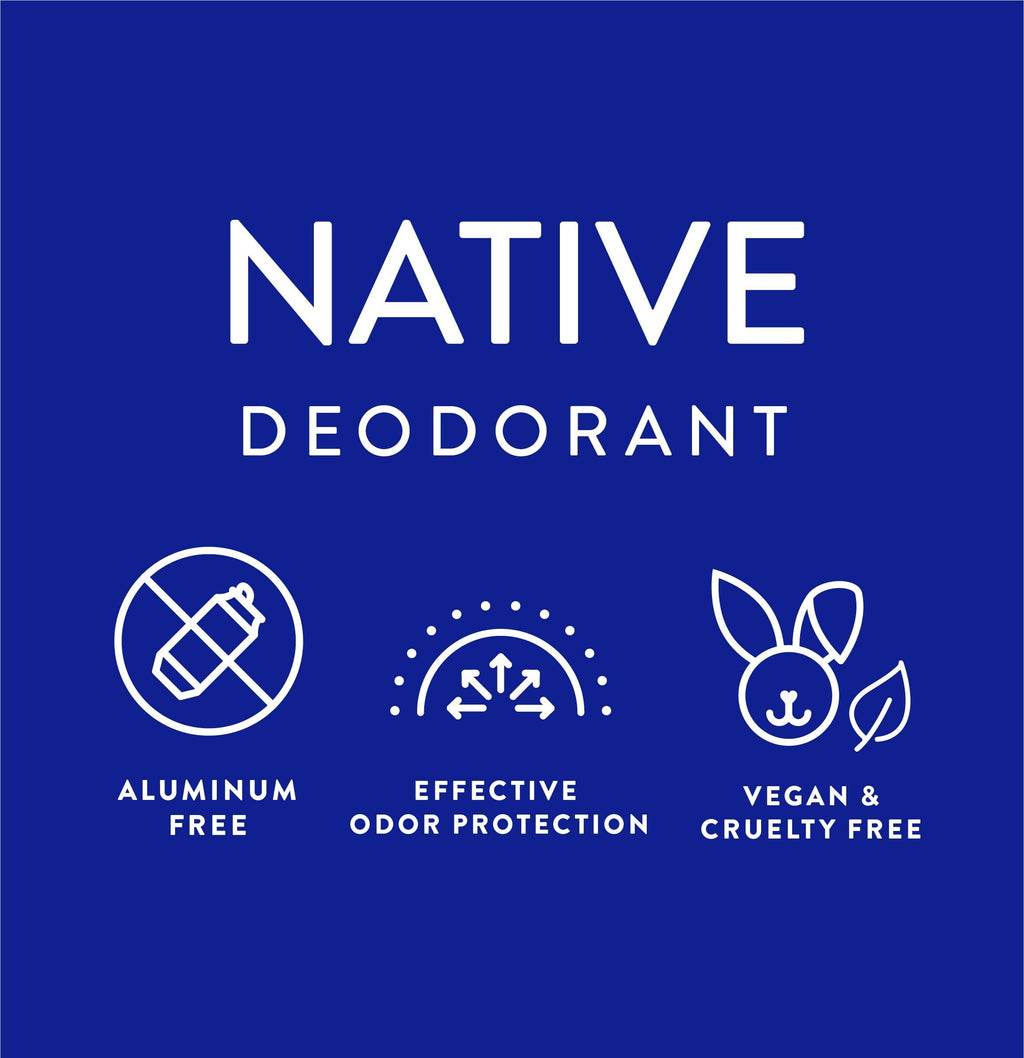 (3 pack) Native Deodorant Sweet Peach & Nectar Mini Travel Size 0.35 oz.