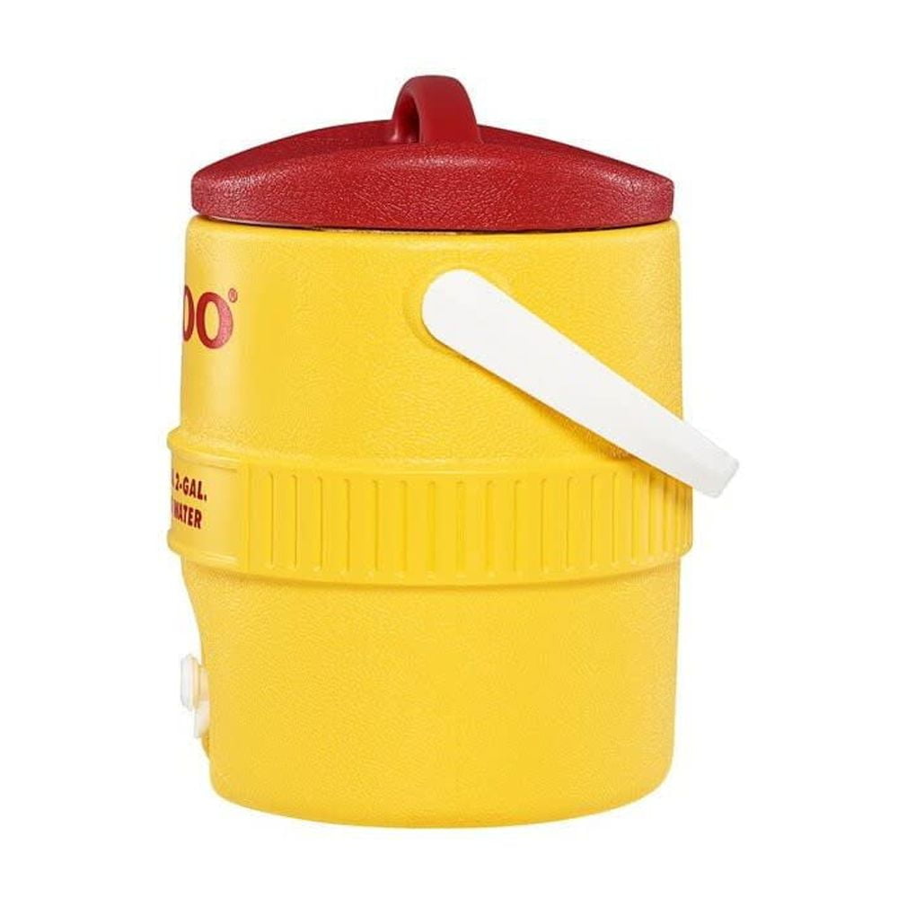 Industrial Red/Yellow 3 gal Water Cooler