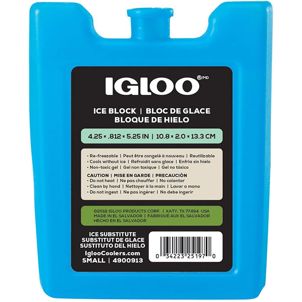 MaxCold Small Ice Freeze Block, Blue, Best Used for Snacks and Lunches to Keep Food Cool