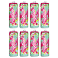 Energy Drink Cherry Twist Flavor 12 fl oz Cans, 8 Pack Low Calorie Sugar Free Energy Beverage
