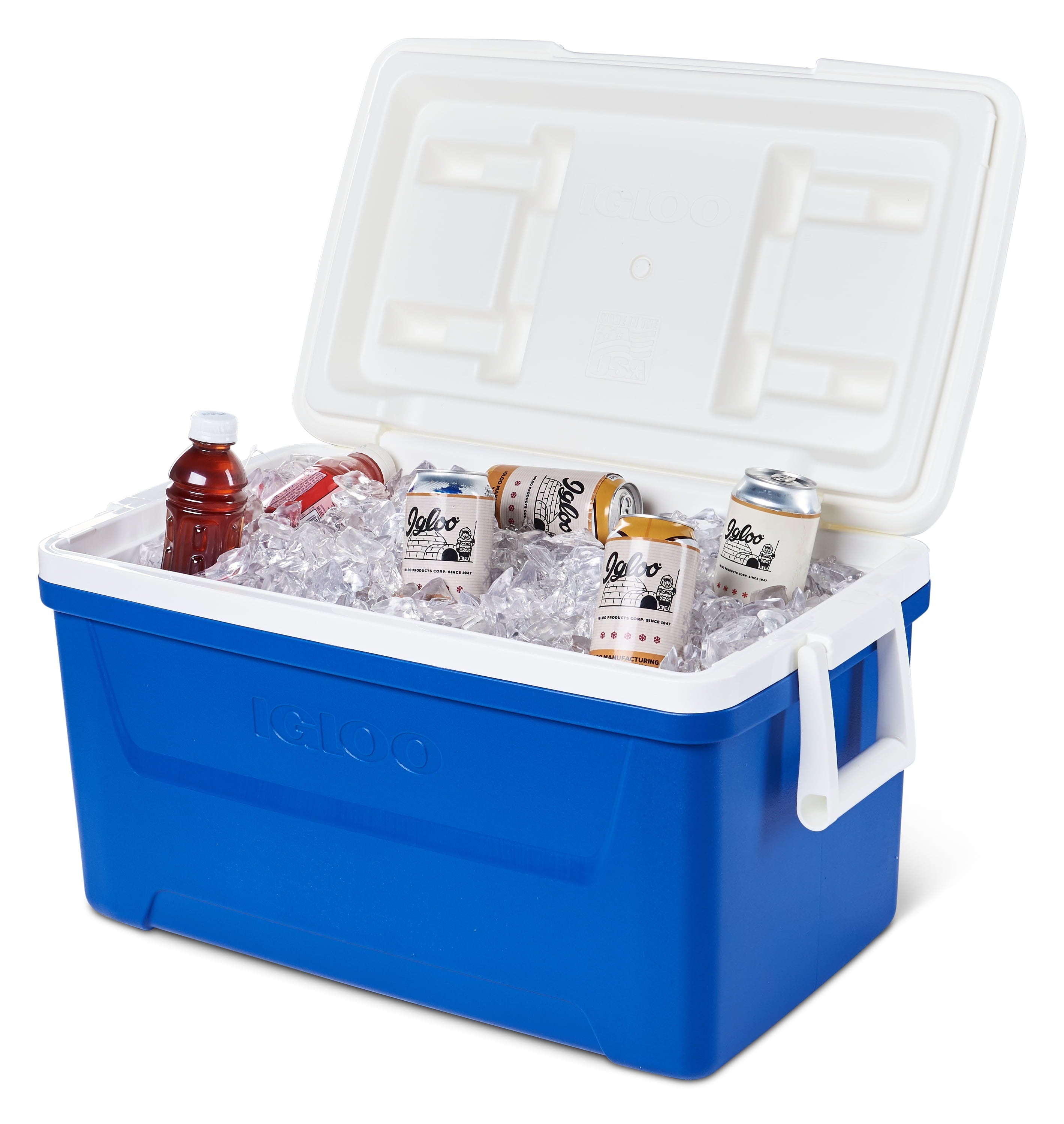 48 QT Laguna Ice Chest Cooler - Blue