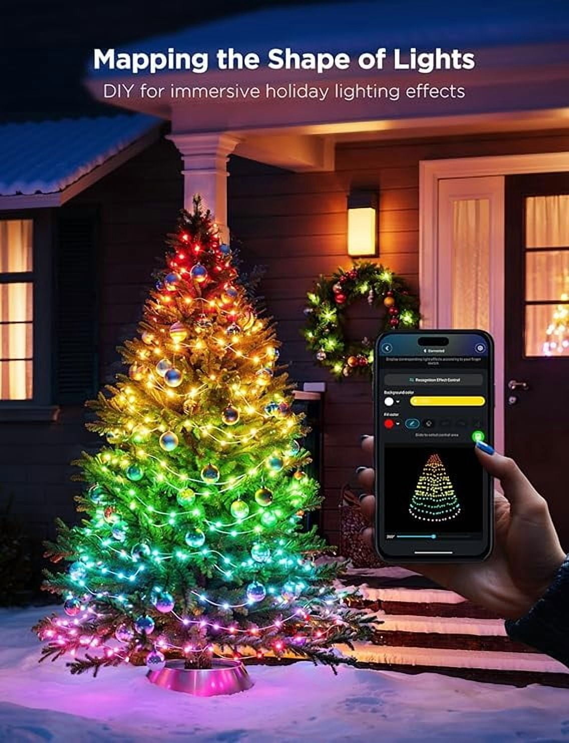 Christmas Lights 2-Green - 99ft (30m)