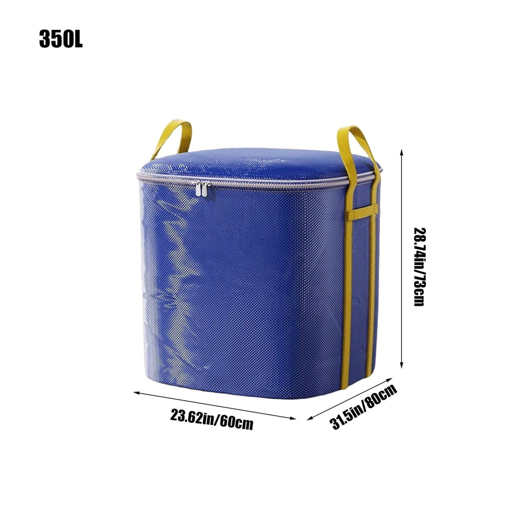 350L Capacity Storage Bins with Lids