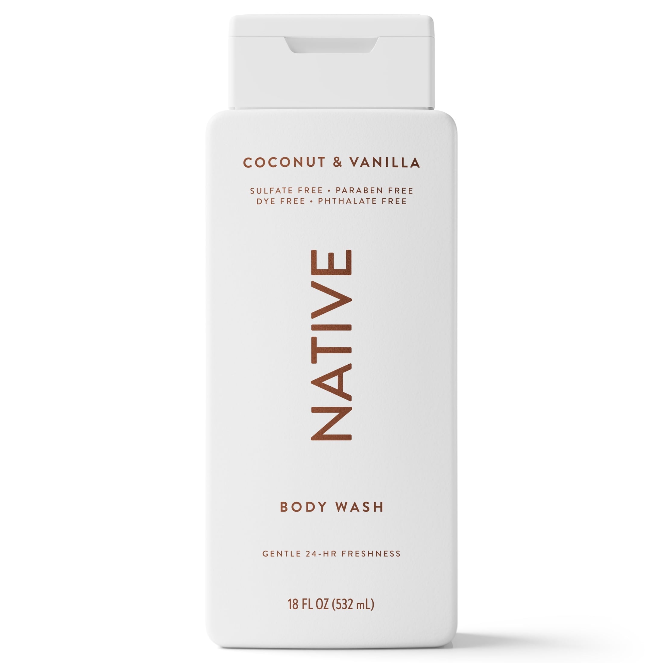 Coconut & Vanilla Body Wash, 18 fl oz