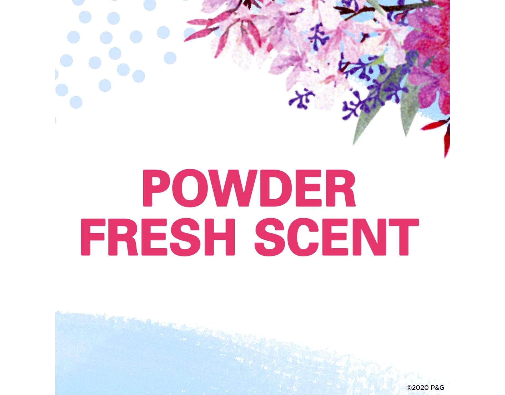 Anti-Perspirant Deodorant, Invisible Solid, Powder Fresh 2.60 oz (Pack of 2)