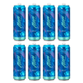 Energy Drink Breezeberry Flavor 12 fl oz Cans, 8 Pack Low Calorie Sugar Free Energy Beverage