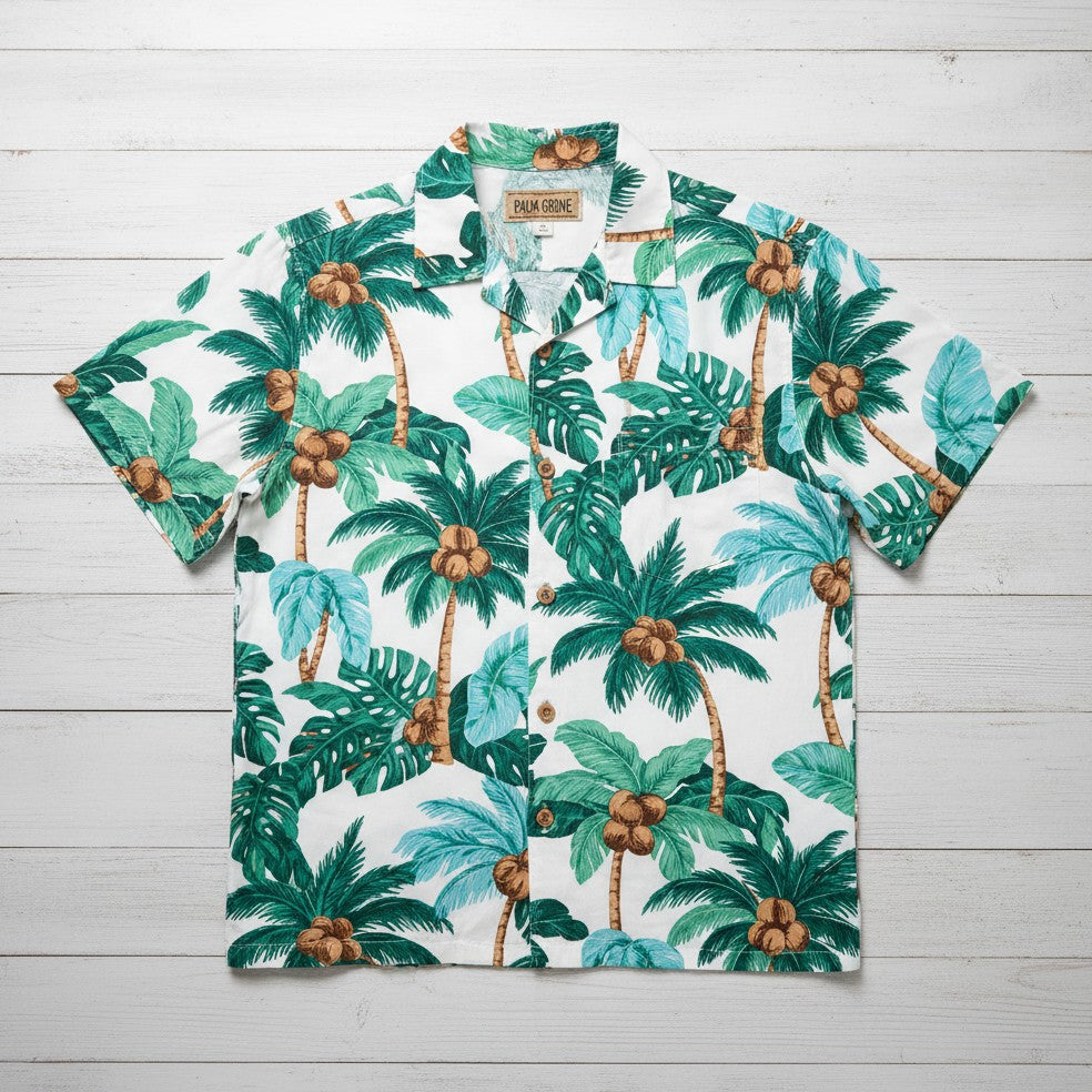 Palm Grove Hawaiian Shirt