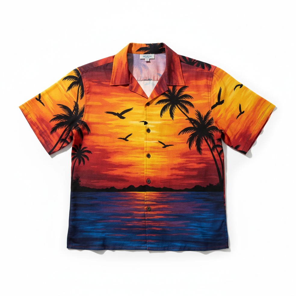 Sunset Breeze Hawaiian Shirt