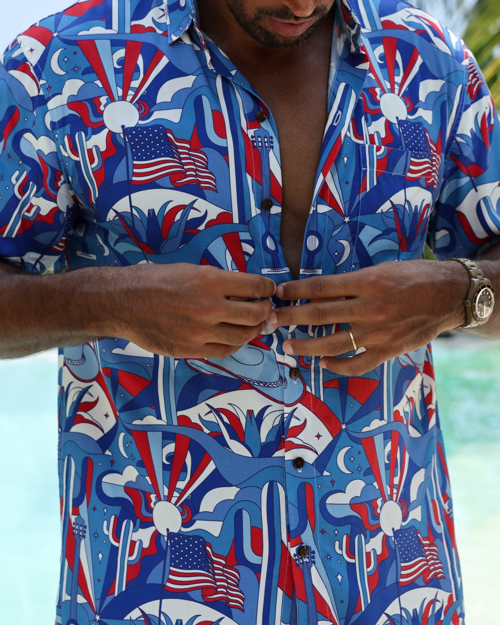 The Americana -  Limited Edition Short Sleeve Shirt