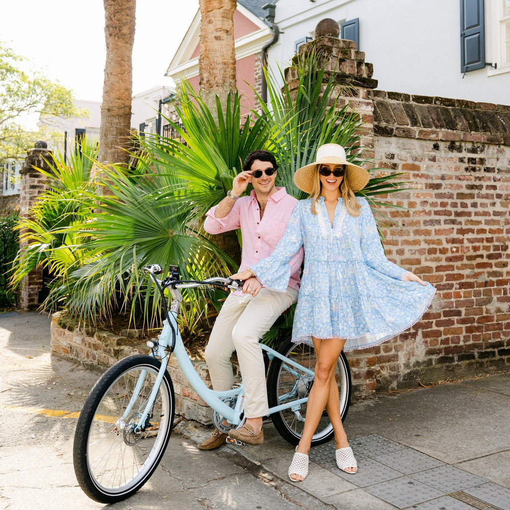 The Rosé Blusher - Long Sleeve Pink Linen Shirt