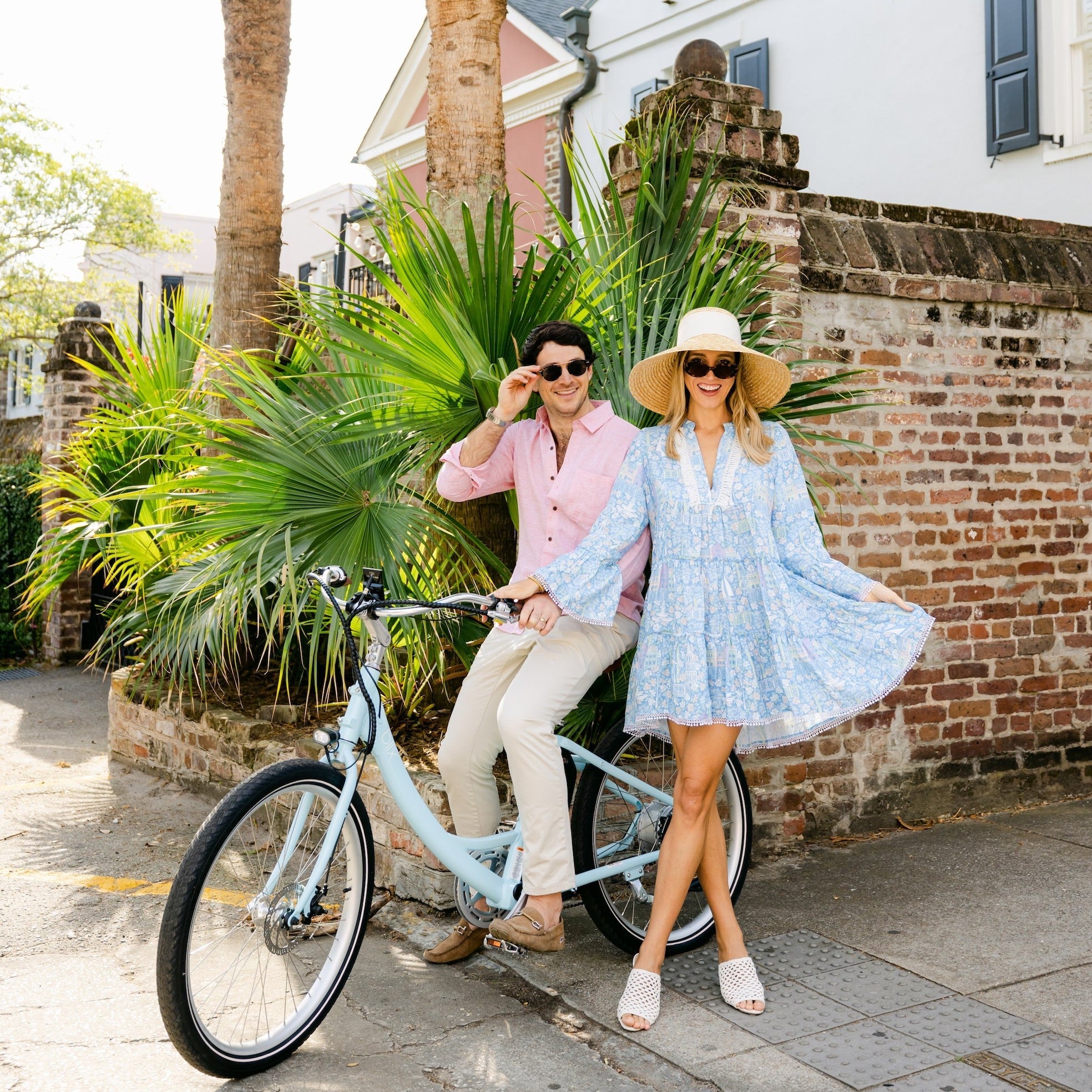 The Rosé Blusher - Long Sleeve Pink Linen Shirt