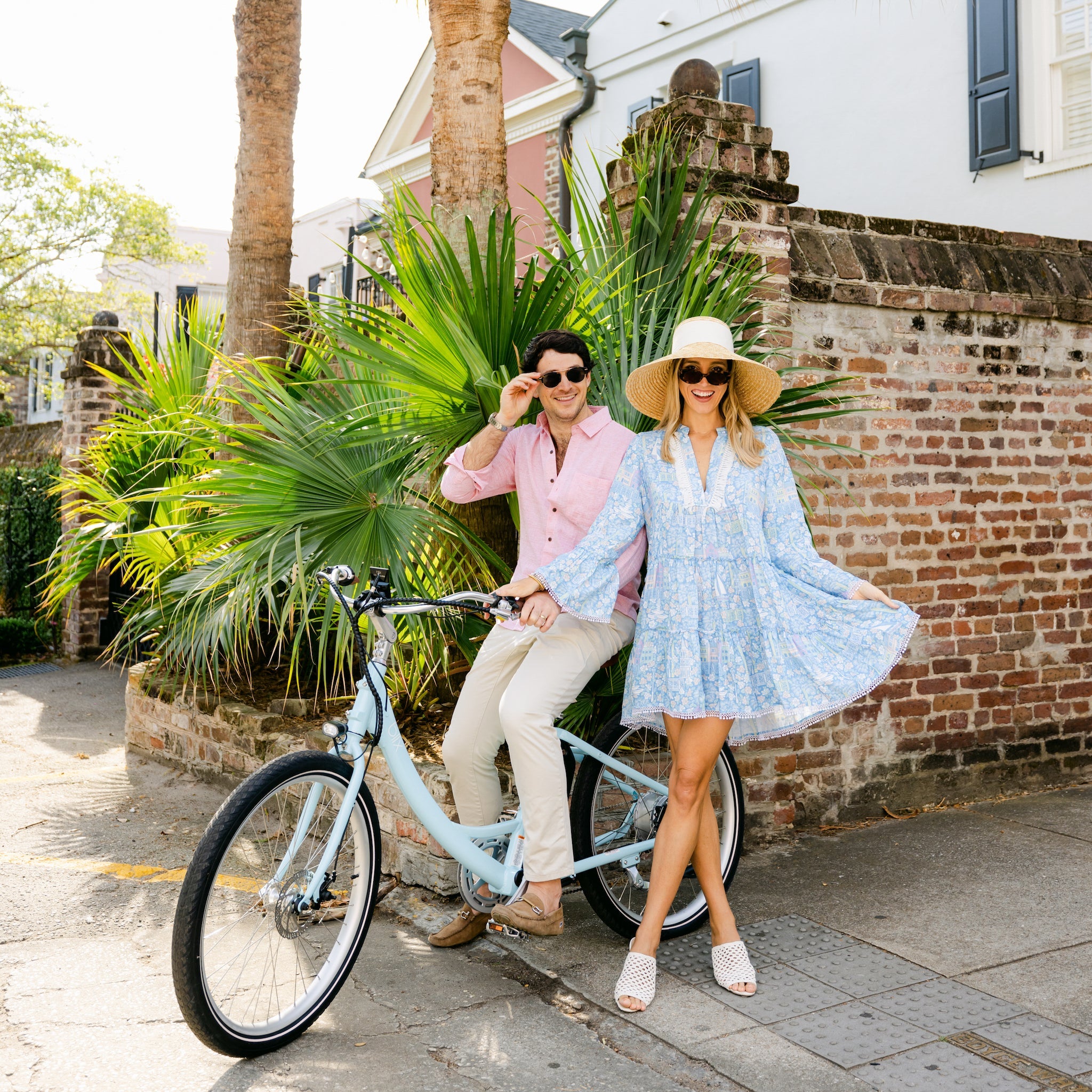 The Rosé Blusher - Long Sleeve Pink Linen Shirt