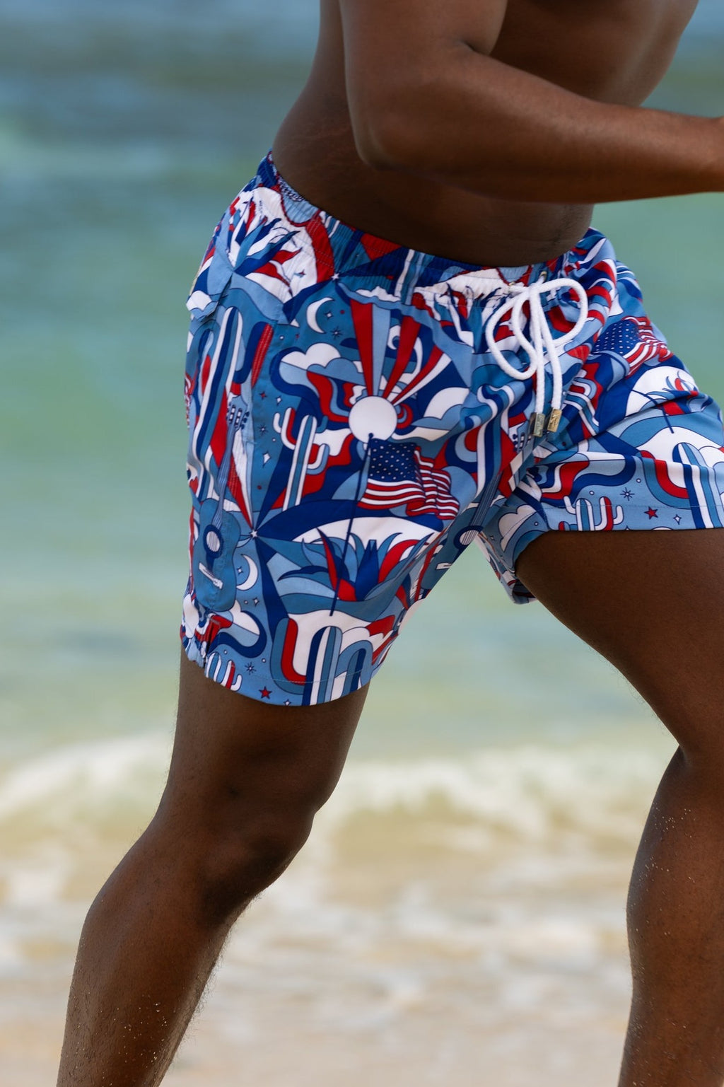 The Americana - Limited Edition Swim Trunks